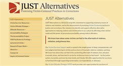 Desktop Screenshot of justalternatives.org